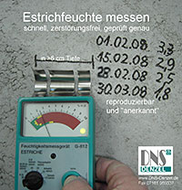 Baufeuchte Schadensursachen